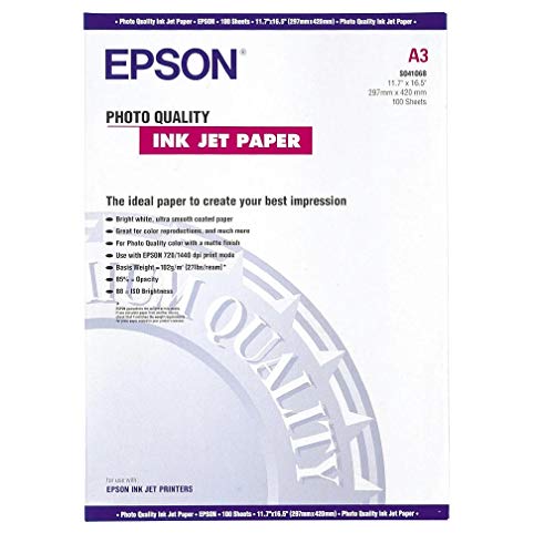 Epson Carta Per Stampa Esecutivi A3 Plus 3260G/M 100L