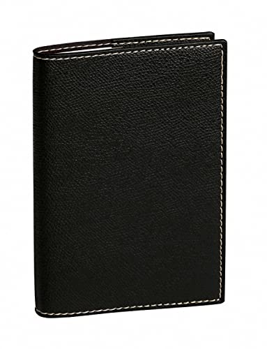 Quo Vadis 971148Q Rubrica Telefonica Alfabetica Per Numeri Di Telefono Colore Nero Formato 10X15Cm Carta Bianca, Copertina In Sintetico Amovibile, Clu