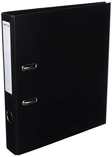 Centra 231158 50 Mm Pp Raccoglitori A Leva, Colore: Nero