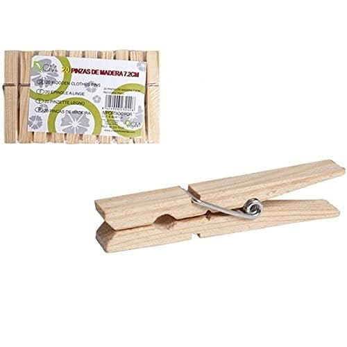 Cm 20 X 7.5Cm Wooden Clips 202730