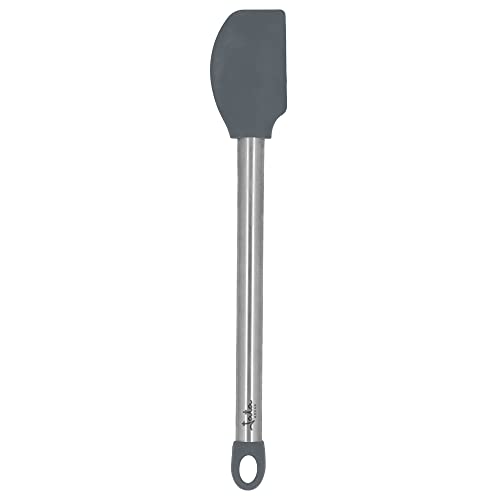 Jata Hogar Hacc4303 - Spatola Da Cucina In Silicone E Acciaio Inossidabile, Lavabile In Lavastoviglie, Supporta Fino A 250° C, Da Appendere, Igienico