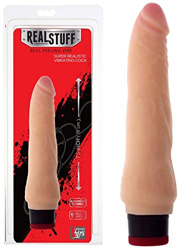 Realstuff 7.5Inch Vibrator - Flesh