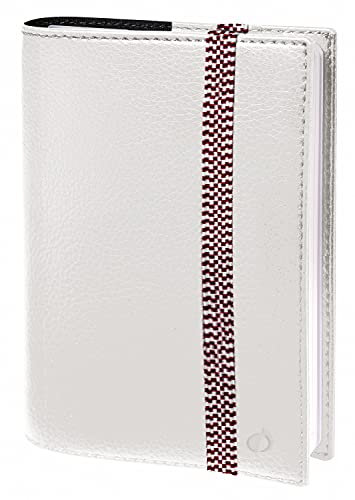 Quo Vadis - Collezione: Time & Life - Time&Life Pocket Con Elastico - Agenda Civile - Settimanale - Formato: 10 X 15 Cm - Colore: Bianco - Periodo: An