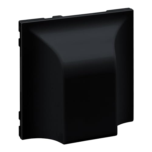 Legrand, Seano 765800 - Copertura Per Presa Cavi, Protezione Ip21, Colore: Nero Laccato