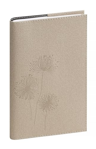 Exacompta - 1606026E - Agenda Settimanale Tascabile Lady 16S A Spirale Nature - 9 X 16 Cm - Gennaio - Dicembre 2025 - Colori Beige
