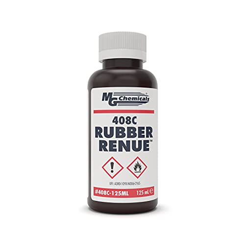 Mg Chemicals 408C Rubber Renue, Pulisce E Ripristina Rulli In Gomma, Cinghie E Piastre. 8 Piani Oz Bottiglia Di Liquido