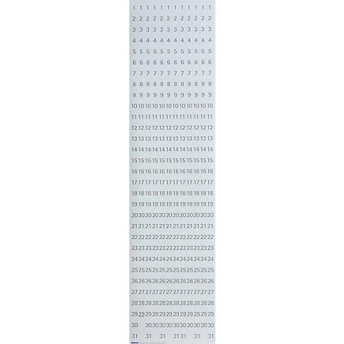 Franken Ds1203A - Calendario Da Scrivania, 191 X 695 Mm, Bianco
