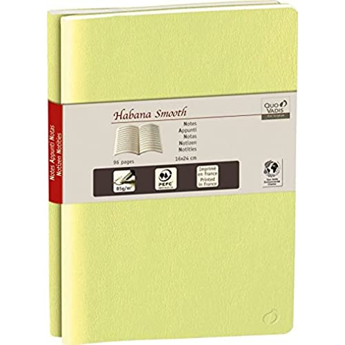 Quo Vadis 237194Q, Taccuino, 16 X 24, Verde Mela