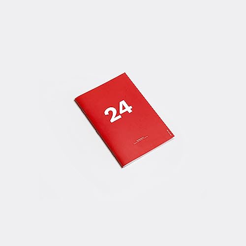 Od Octàgondesign 2024 Mini Monthly Planner | Simile A6 Size | Rosso