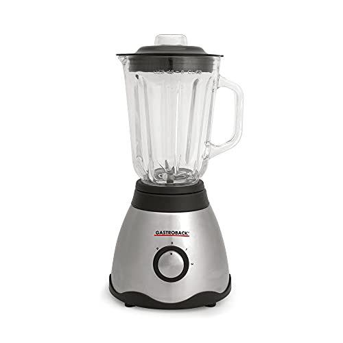 Gastroback 40999 Vital Mixer, Frullatore, Frullatore, Frullatore, Frullatore, Corpo In Acciaio Inox Spazzolato, 1,5 L, Acciaio Inox 18/8