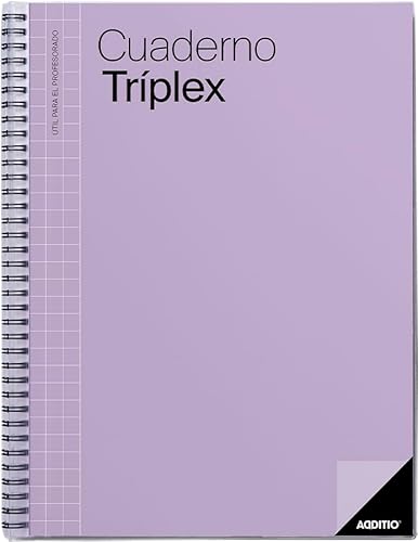 Additio - Taccuino Triplex Per Gli Insegnanti | Pianificazione Mensile E Settimanale | Valutazione | Tutoraggio | Riunioni | Carta Ecologica | Dimensi
