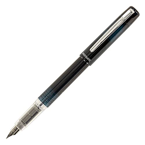 Platinum Prefounte Graphite Blue Penna Stilografica
