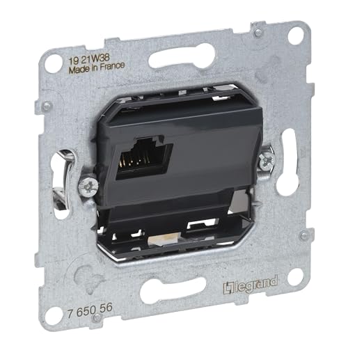 Legrand, Seano 765056 - Presa Dati Rj45, Cat. 6, Utp, Non Schermata