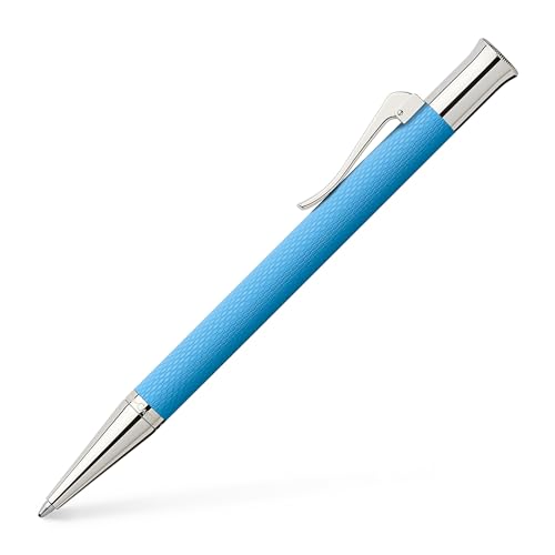 Graf Von Faber-Castell 145265 - Twist Biros Guilloche Blu Golfo