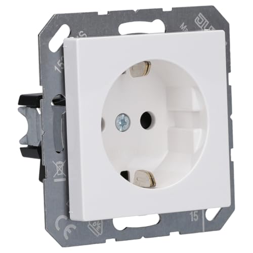 Jung, Presa Schuko A 1520 Bf Ki Ww Alpinweiss Serie A; Serie As Presa 4011377057647