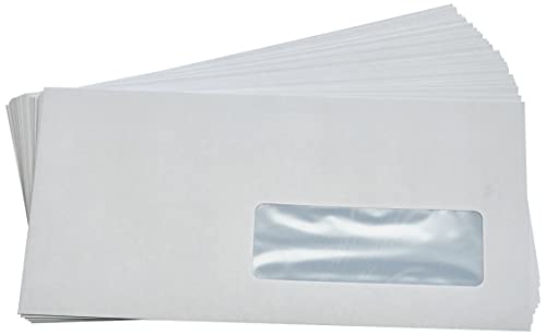 Elco 60289 - Confezione Da 500 Buste Con Finestra, Formato Dl, Colore: Bianco