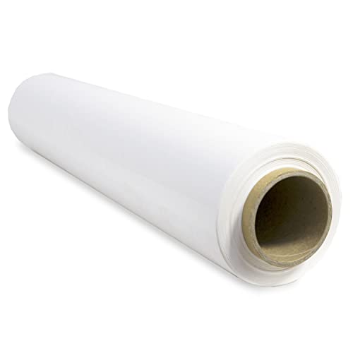Film Estensibile, Film Plastico Per Imballaggio, Proteggi Rotolo In Plastica Bianca Per Spedizioni E Traslochi, Rotolo Da 50 Cm E Fino A 400 M Estensi