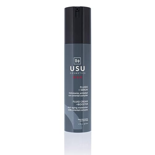 Fluid + Siero For Men - 50 Ml - Aiuta A Idratare E Rivitalizzare La Pelle - Formulato Con Oriental Complex, Frutti Rossi E Acido Ialuronico - Adatto A