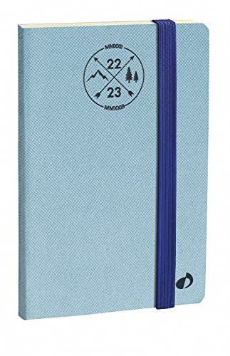 Quo Vadis 550014Q Agenda Scolastica Horizontal 24Sd Multilingua Anno 2022-2023 Colore Ghiaccio Formato 16X24Cm Settimanale 16Mesi Settembre-Dicembre C