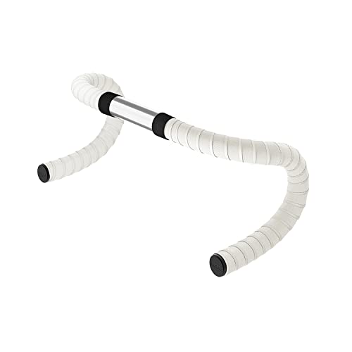 Brooks Rubber Bar Tape-White-New22 - Impugnatura Per Adulti, Unisex, Colore: Nero, Standard