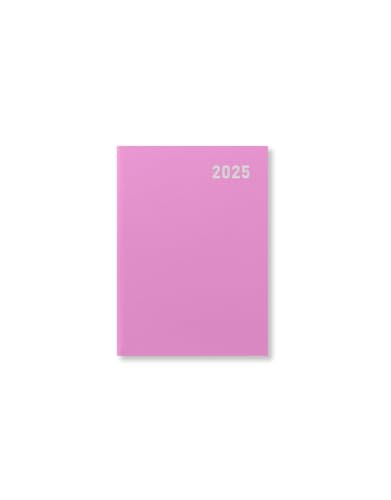 Letts Of London Agenda Tascabile 2025, Con Visualizzazione Settimanale, Compatta, Colore: Rosa