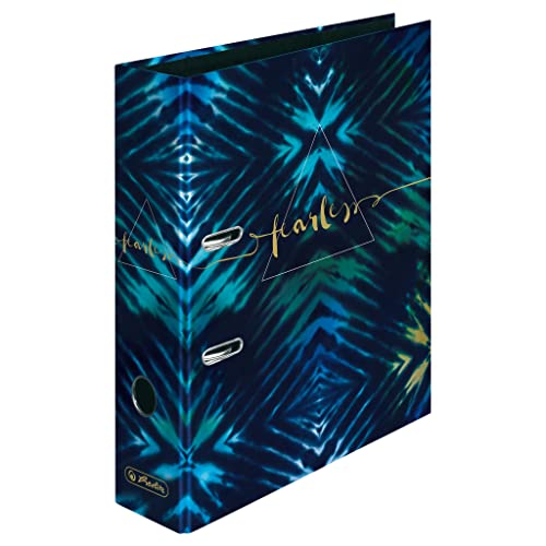 Herlitz Max.File - Raccoglitore A4, 8 Cm, Batik Fearless