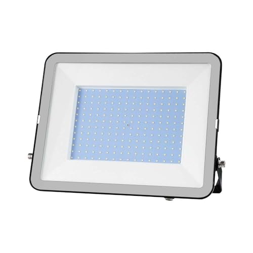 V-Tac Faro Led Da Esterno 200W - [Chip Samsung] - 17540 Lumen - Ip65 - Proiettore Faretto Led Esterno Colore Nero Per Casa, Giardino, Garage - Imperme