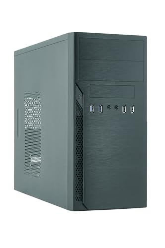 Chieftec Elox-12 Matx Minitour In Alluminio Spazzolato, Senza Alim. Bacche 2X5,25. 5X3,5. 3X3,5,2X2,5,2Xusb3.1.2Xusb2.0 Mic-In Audio-Out