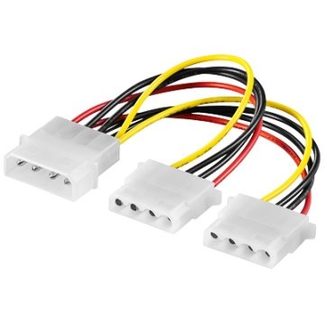 Ewent Ew-180505-001-N-P Interno 0.15M Bianco Cavo Di Alimentazione