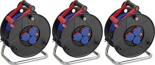 Brennenstuhl 1209830 Kabeltrommel 50M Blu Schutzkontakt-Stecker