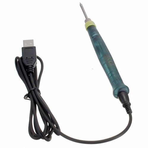 Mini Saldatore Elettrico 5V 8W Usb Soldering Iron Con Indicatore Led