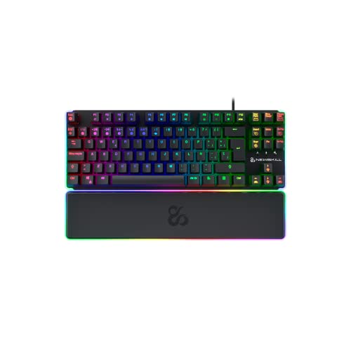 Newskill Gungnyr Tkl Pro Teclado Optomecánico Gaming Rgb Switches Gateron Red Intercambiables