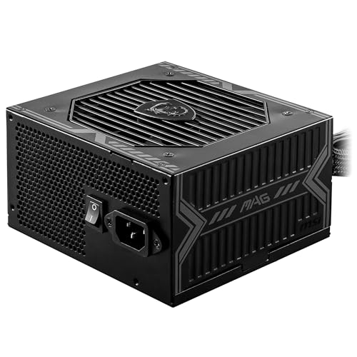 Msi Mag A650Bnl - Alimentatore Di Rete, 650 W, 80 Plus Bronzo, Atx Psu