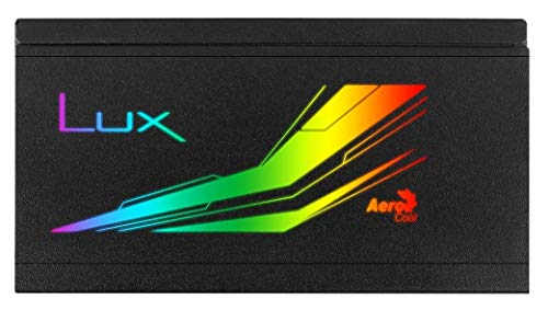 Fuente De Alimentacion Aerocool Atx Lux 550W Rgb 80 Plus Bronze
