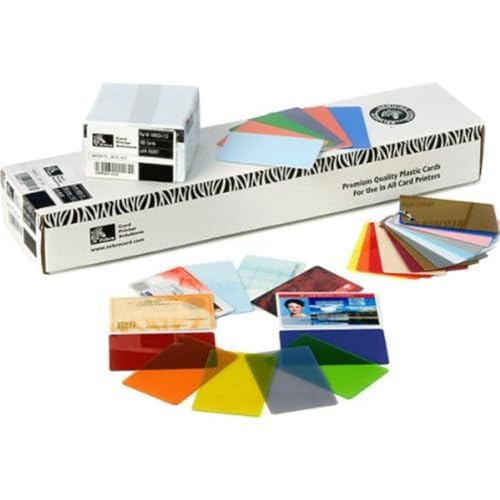 Zebra Premier Pvc Biglietto Da Visita 500 Pezzo(I)