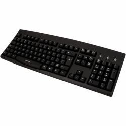 Accuratus 260 Keyboard - Cable - Black - Oem - Usb, Ps/2 - Spanish - P