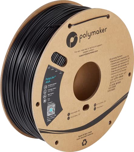 Polymaker Pf01010 - Filamento Polylite Asa, Resistente Ai Raggi Uv, Resistente Alle Intemperie, Resistente Al Calore 2,85 Mm