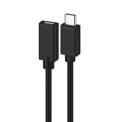 Cable De Extensión Para Transferencia De Datos Y Carga, Tipo C A Tipo C, Longitud 1.8 Metros