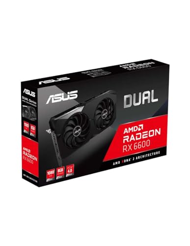 Asus Dual-Rx6600-8G 8Gb Hdmi Dp Active - Pci-Express - 8192 Mb