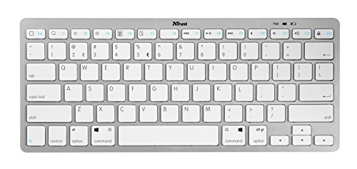 Trust Nado Tastiera Wireless Bluetooth, Nero [Layout Italiano]