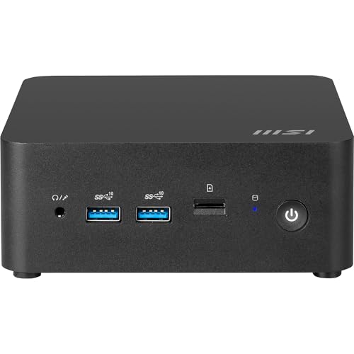 Msi Cubi Nuc 1M I7 150U Bb 0.84L Sized Pc Nero Intel Soc (Cubi Nuc 1M 14Th Gen I7 150U Bb)