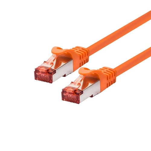 Logon Tcf66F100O Cavo Di Rete 10 M Cat6A F/Utp (Ftp) Arancione