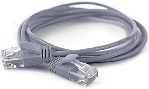 Wantecwire 7298 Extra Sottile Cavo Patch Con Top Qualità Grigio
