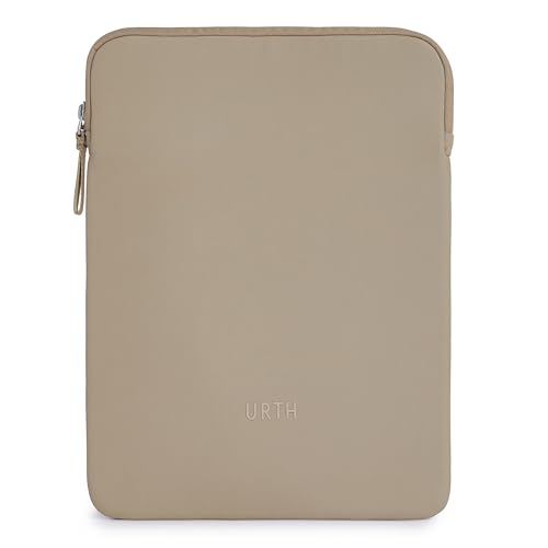 Urth Naos Sleeve Per Laptop – Case Imbottito E Resistente All'Acqua Da 15-16 Pollici, Borsa Riciclata Compatibile Con Macbook Air/Pro In Beige