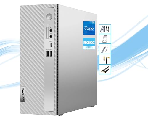 Lenovo Ideacentre 3 Computer Desktop Con Tecnologia Ai, 64 Gb Di Ram, Ssd Da 1 Tb E Ssd Portatile Da 128 Gb, Intel Core I5-14400, Wi-Fi 6 | Rj-45 | Vg