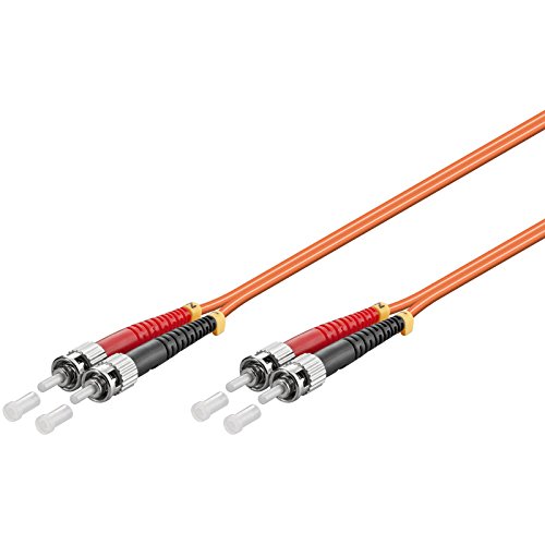 Pw Wp Wpc-Fp1-6Stst-005 Cavo A Fibre Ottiche 0,5 M Om1 St Orange - Cavi A Fibre Ottiche (0,5 M, Om1, St, St, Male Connector/Male Connector, Orange)