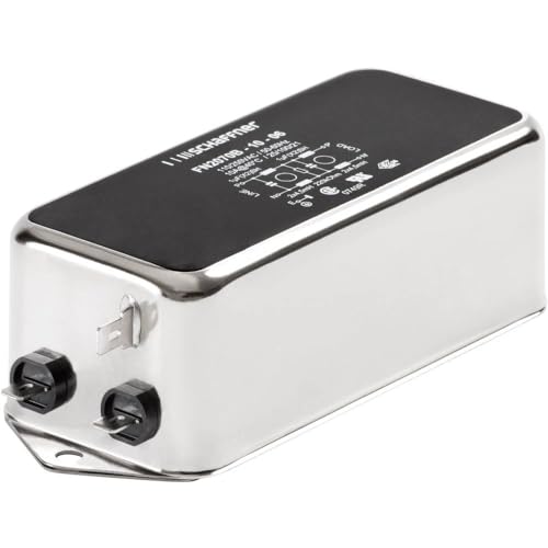 Schaffner Fn 2070-6-06 Filtro Di Rete Con Connettore 250 V/Ac 6 A 7.8 Mh (L X A) 113.5 Mm X 45.4 Mm 1 Pz.