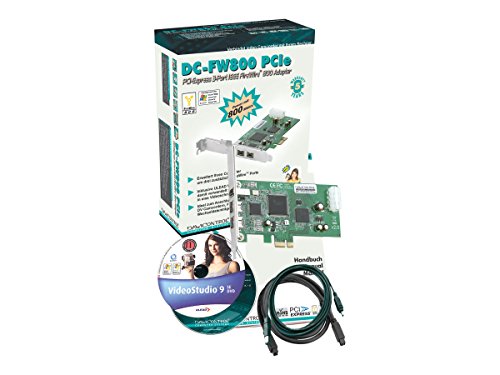 Dawicontrol Dc-Fw800 Firewire Pcie Hostadapter Scheda Di Interfaccia E Adattatore