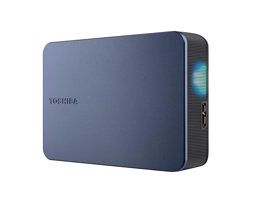 Toshiba Canvio Gaming - Hard Disk Esterno Portatile Da 4 Tb, Usb 3.2, Per Play Station E Xbox, Nero (Hdtx210Ek3Aa)