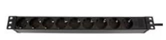 'Dexlan 19 Ciabatta Con 9 Prese Di Collegamento 2.5 M Nero – Ciabatta – 2,5 M, Gn2309